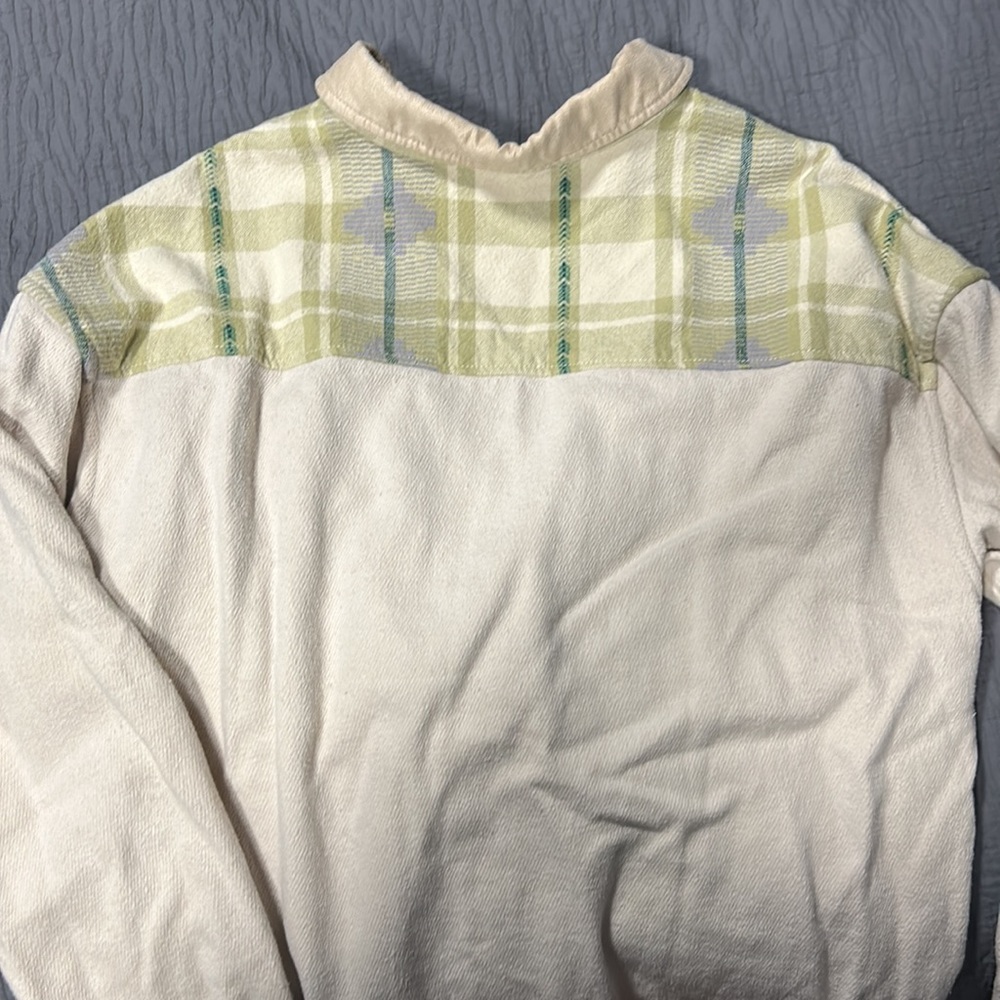 Urban Outfitters Flannel Light Coat - Picture 3 of 3